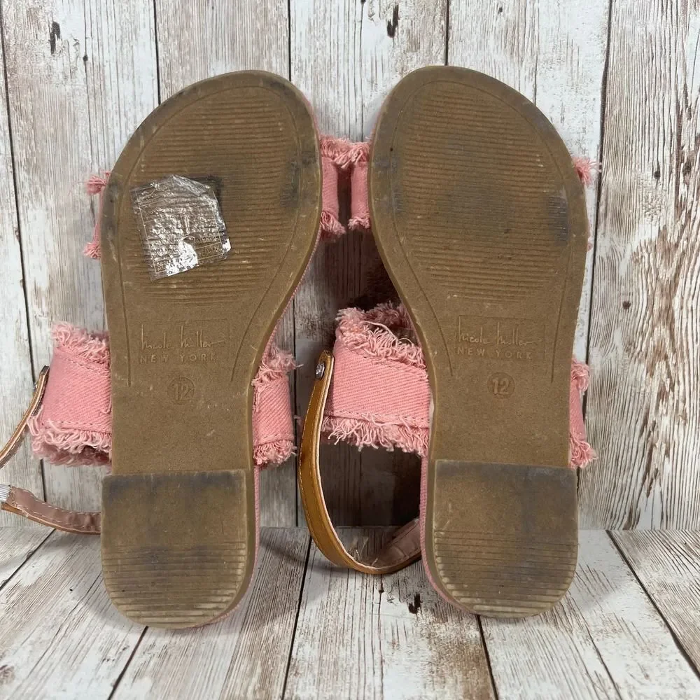 nicole miller sandals kids 12‎